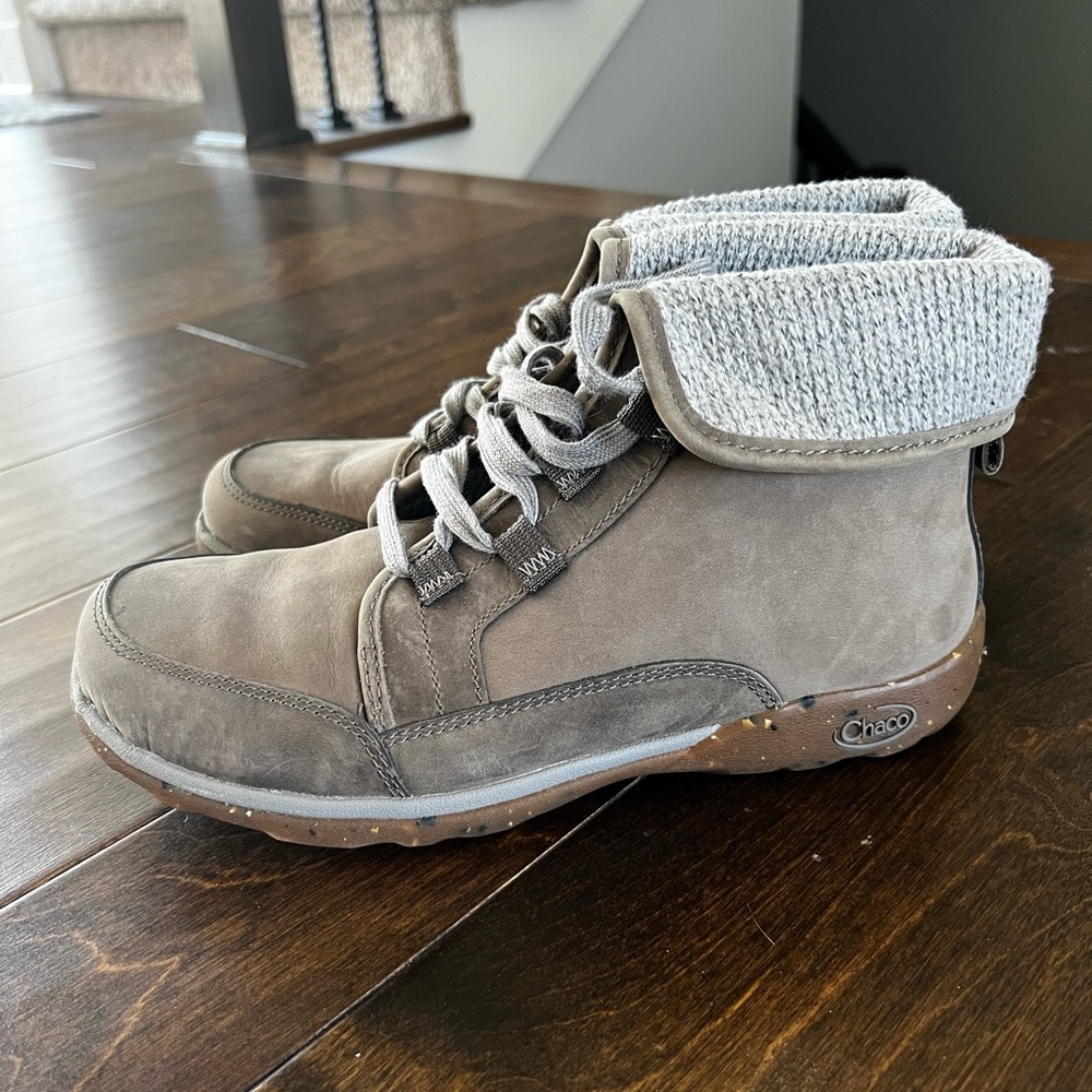 Chaco Women's Barbary Chukka Boot in Nickel